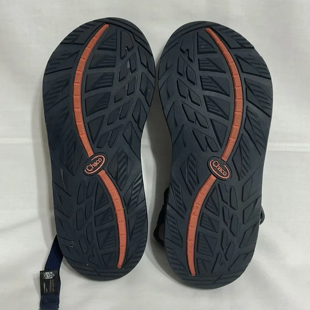 Chaco Z2 J106171 Classic Sandal Stepped Navy Blue Adjustable Straps Mens Size 10